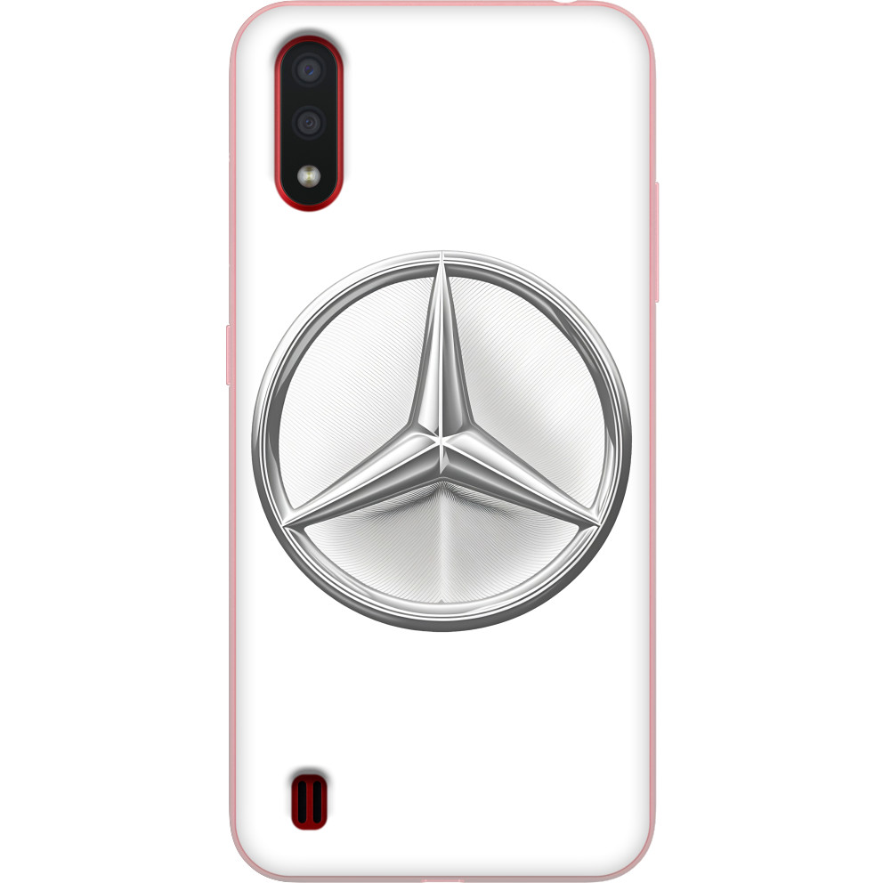 Mercedes Benz Logo Metallic