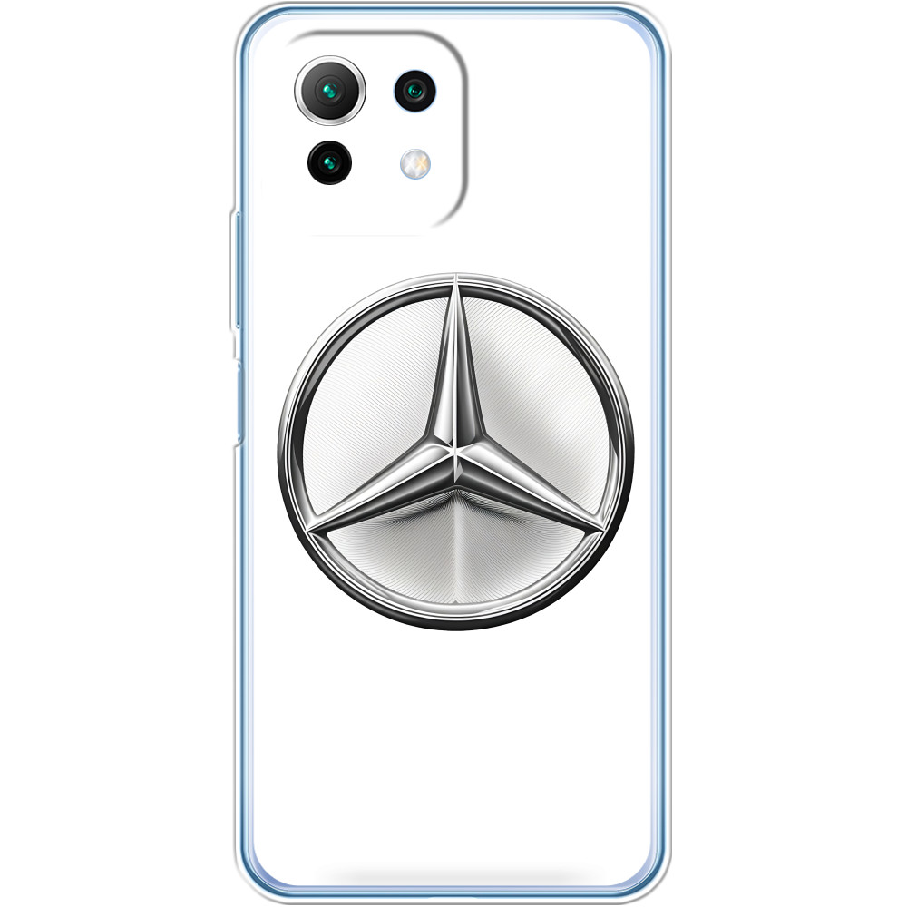 Mercedes Benz Лого Металик