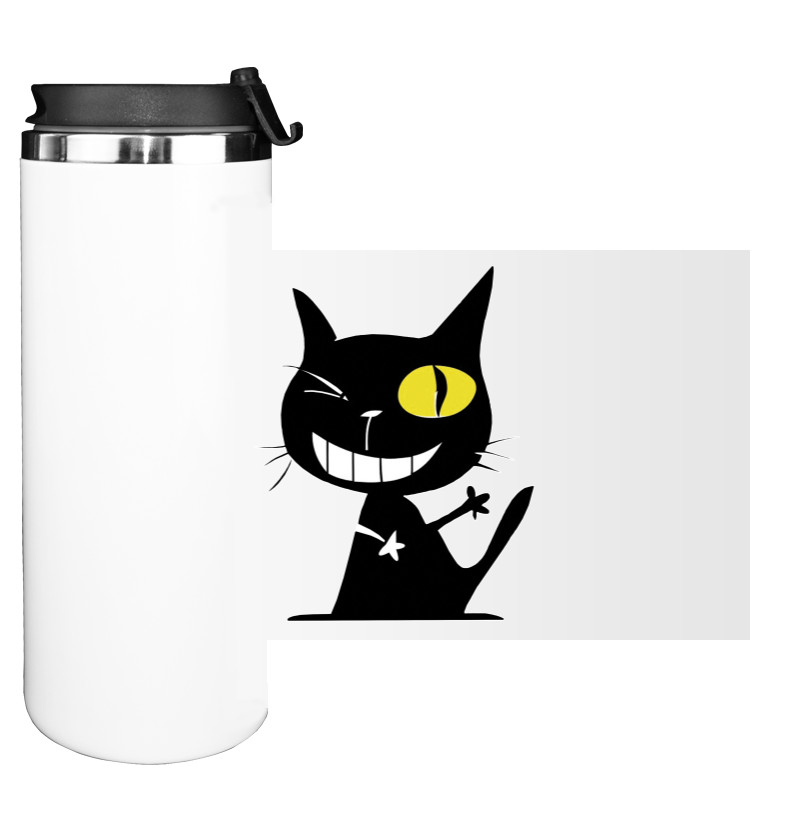 Water Bottle on Tumbler - Кошак - Mfest