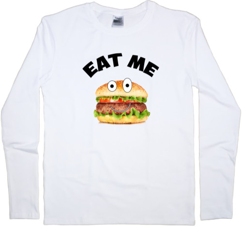 Kids' Longsleeve Shirt - Eat me - Mfest