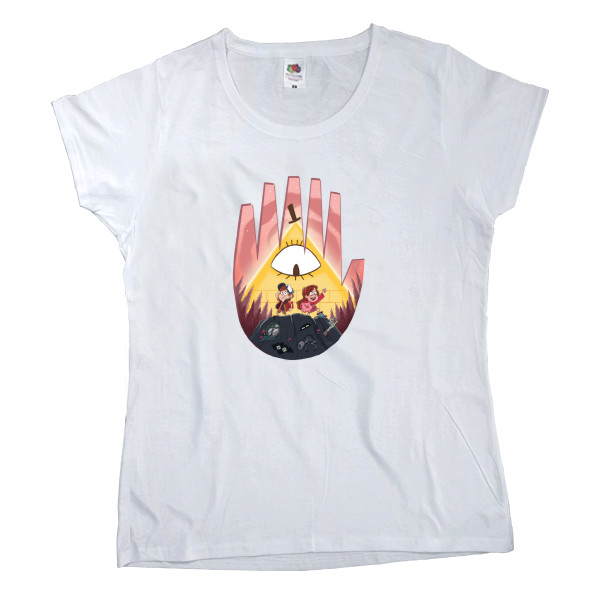 Women's T-shirt Fruit of the loom - Gravity Falls - Mfest