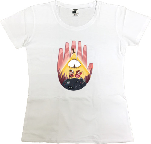 Women's Premium T-Shirt - Gravity Falls - Mfest