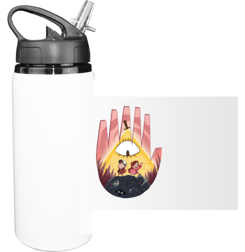 Gravity Falls - Sport Water Bottle - Gravity Falls - Mfest