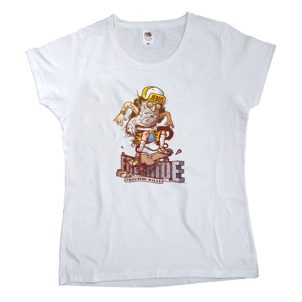 Women's T-shirt Fruit of the loom - Skate - Mfest