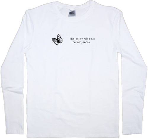 Kids' Longsleeve Shirt - This Action Will Have Consequences... (Life Is Strange) - Mfest