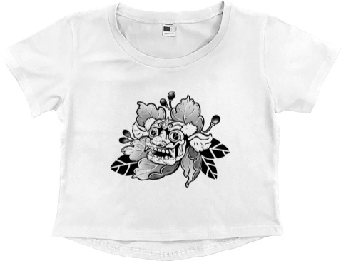 Women's Cropped Premium T-Shirt - Barong - Mfest