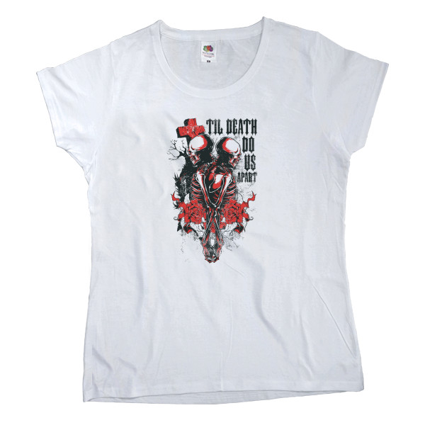 Women's T-shirt Fruit of the loom - TILL DEATH DO US APART - Mfest