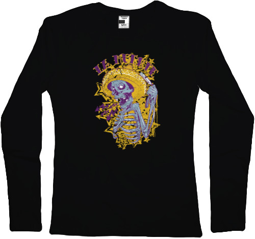 Women's Longsleeve Shirt - LA MUERTE - Mfest