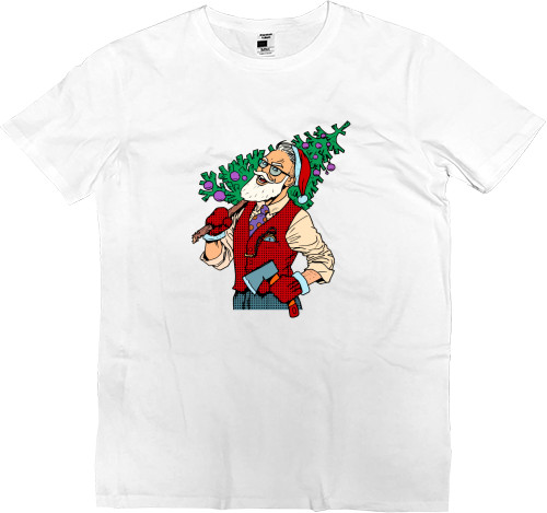 Kids' Premium T-Shirt - Hipster Santa - Mfest