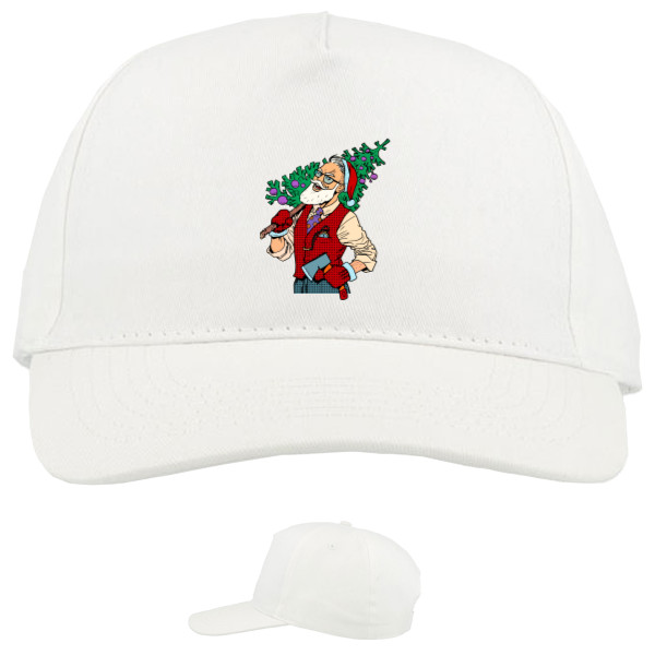 Baseball Caps - 5 panel - Hipster Santa - Mfest