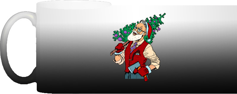 Hipster Santa