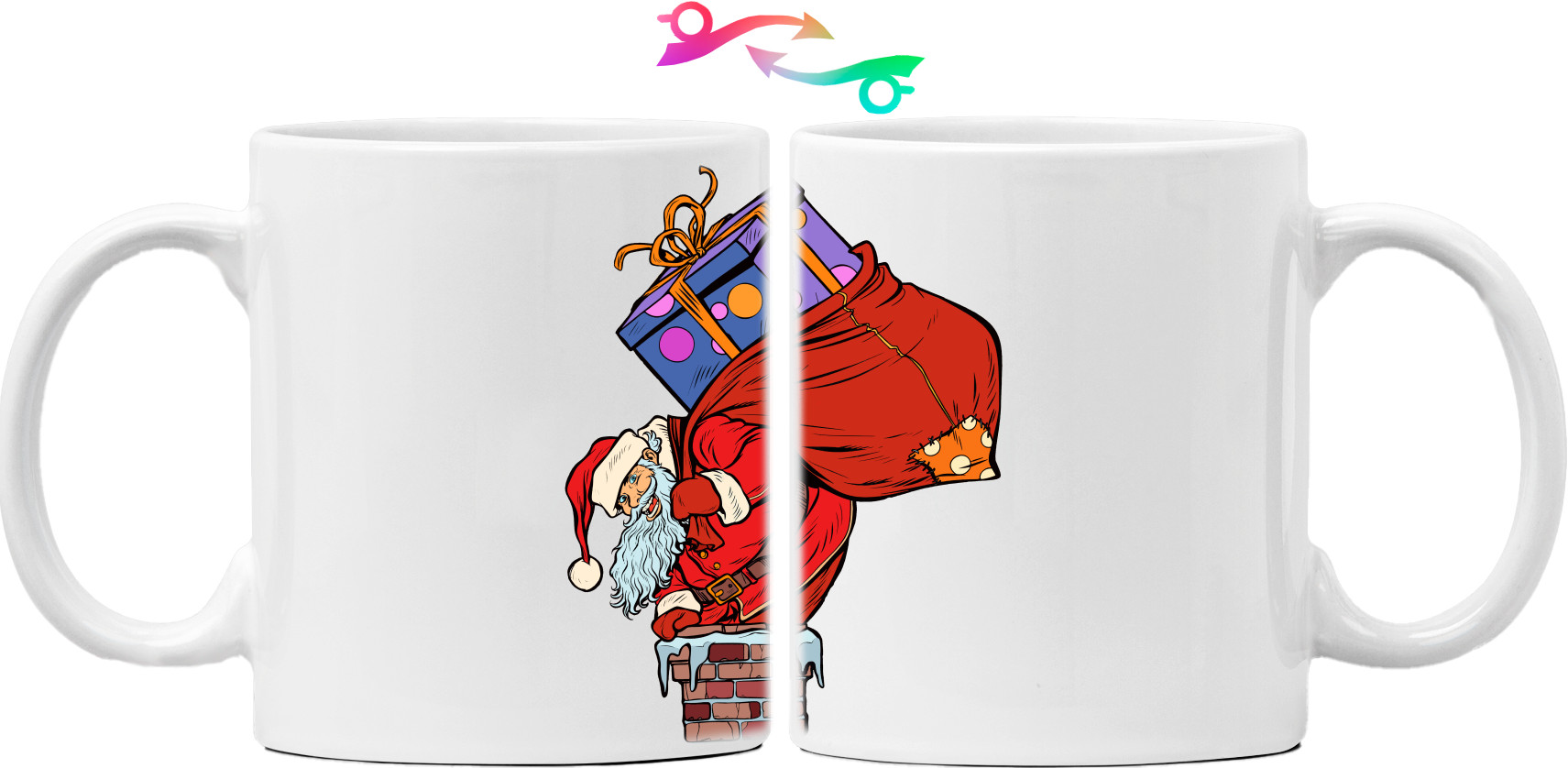 Mug - Santa in Chimney - Mfest