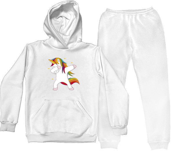 Sports suit for women - Dabbing Unicorn - Mfest