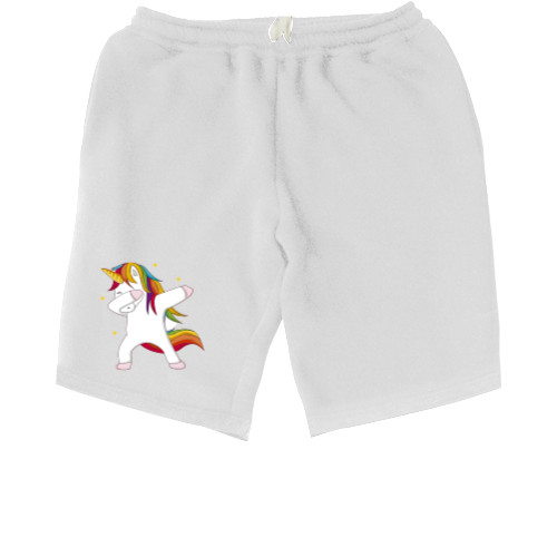 Kids' Shorts - Dabbing Unicorn - Mfest