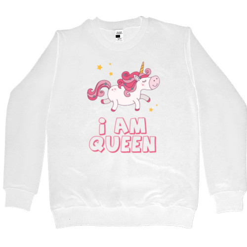 Men’s Premium Sweatshirt - I am Queen - Mfest