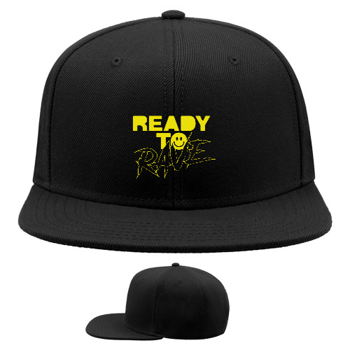 Snapback Baseball Cap - Ready to rave - Mfest