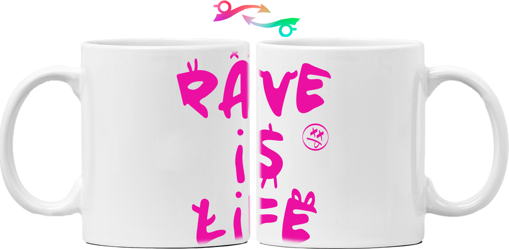 Кружка - Rave is Life - Mfest