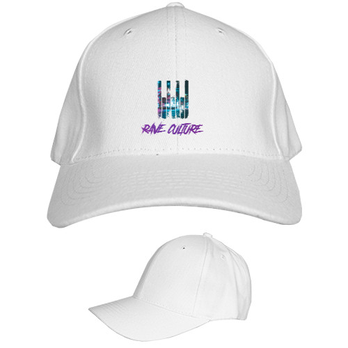 Kids' Baseball Cap 6-panel - Rave Culture - Mfest