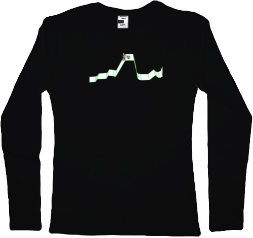 Women's Longsleeve Shirt - Gravity Defied - Mfest