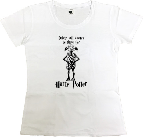 Women's Premium T-Shirt - Добби (Гарри Поттер / Harry Potter) - Mfest