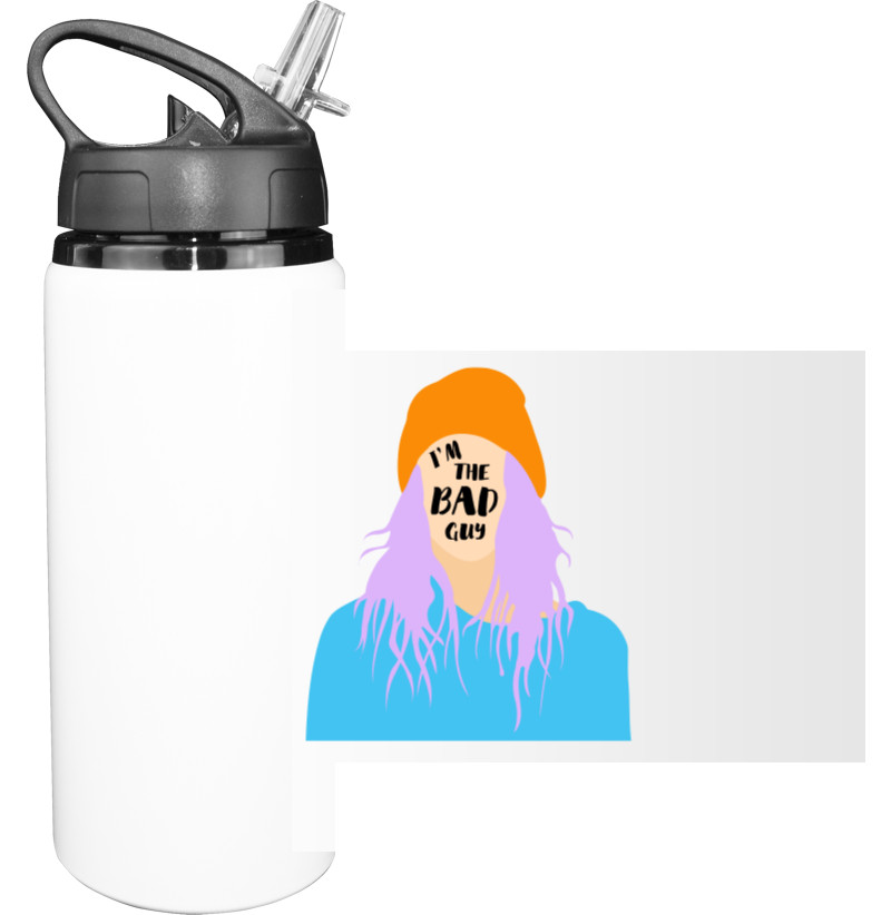 Sport Water Bottle - I'm The Bad Guy - Mfest