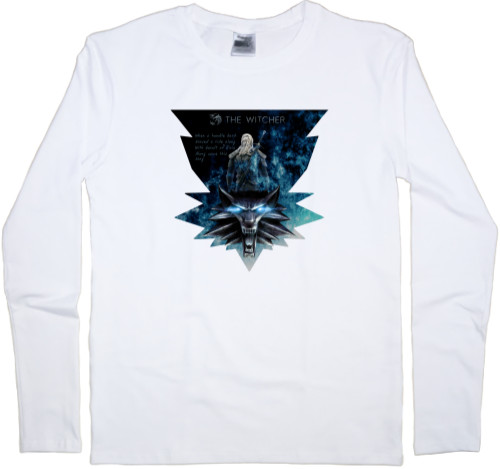 Men's Longsleeve Shirt - Ведьмак 3 - Mfest