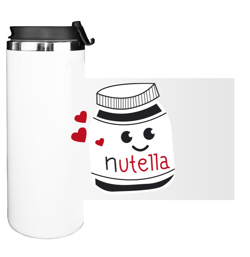 Water Bottle on Tumbler - Он-нутелла - Mfest