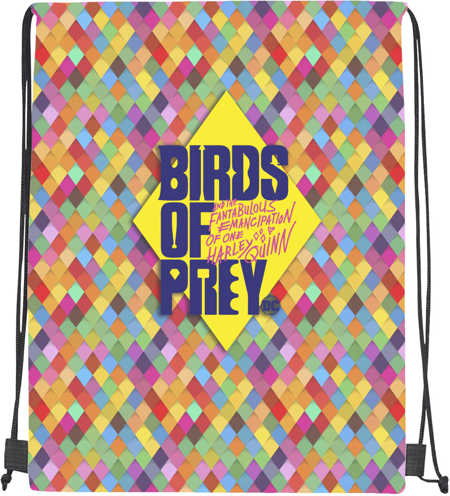 Drawstring Bag - Birds Of Pray & HQ - Mfest