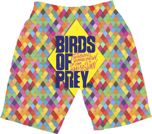 Men's Shorts 3D - Birds Of Pray & HQ - Mfest