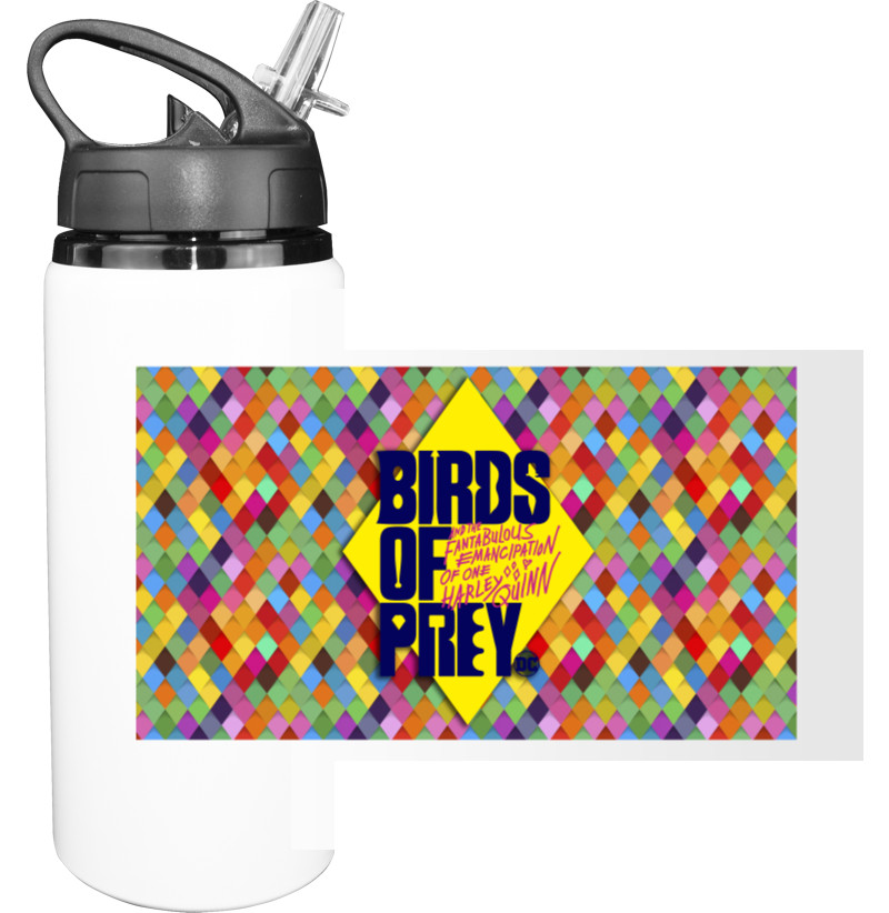 Sport Water Bottle - Birds Of Pray & HQ - Mfest