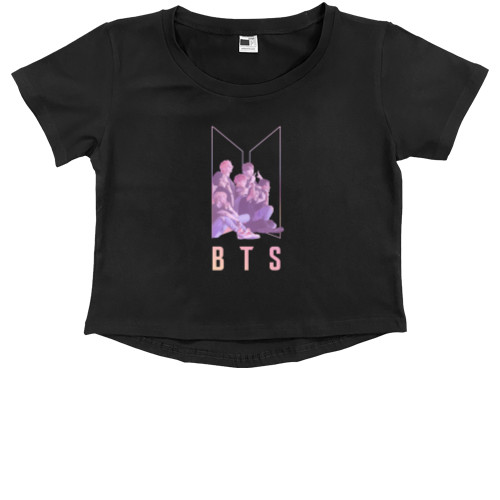 Kids' Premium Cropped T-Shirt - BTS 7 - Mfest