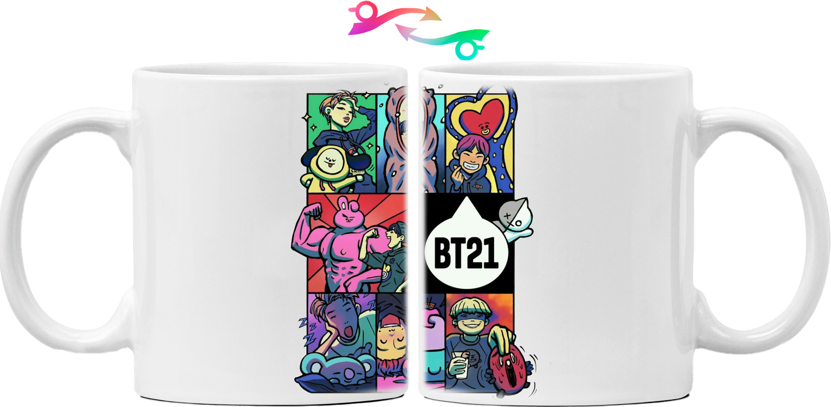 Mug - BTS BT21 - Mfest