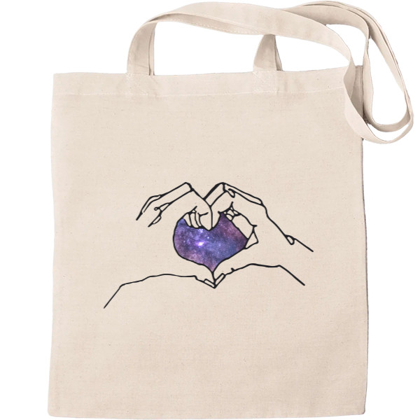 Tote Bag - Космос сердце - Mfest