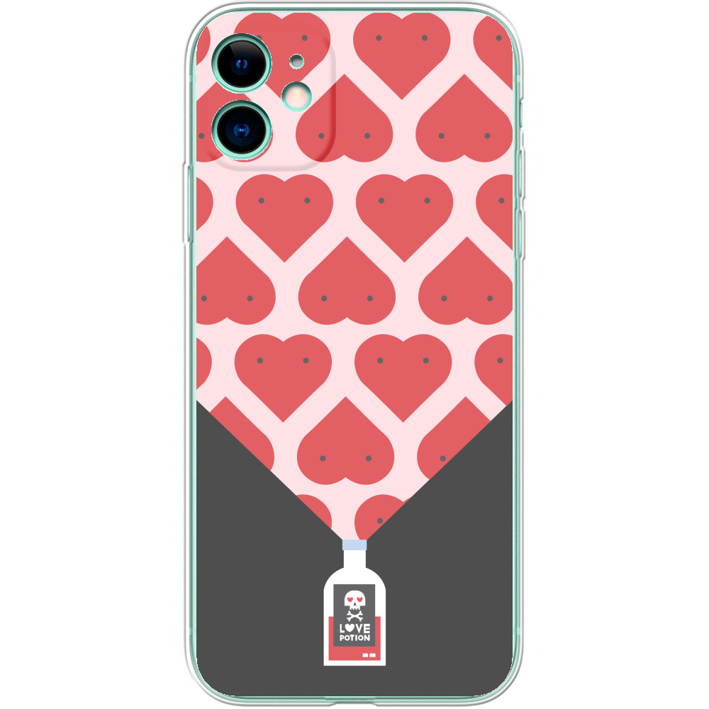 Чохол iPhone - Love potion - Mfest