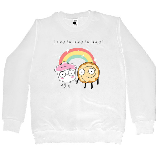 Kids' Premium Sweatshirt - Love is love - Mfest