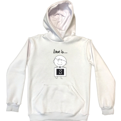 Unisex Hoodie - Love is Us Он - Mfest