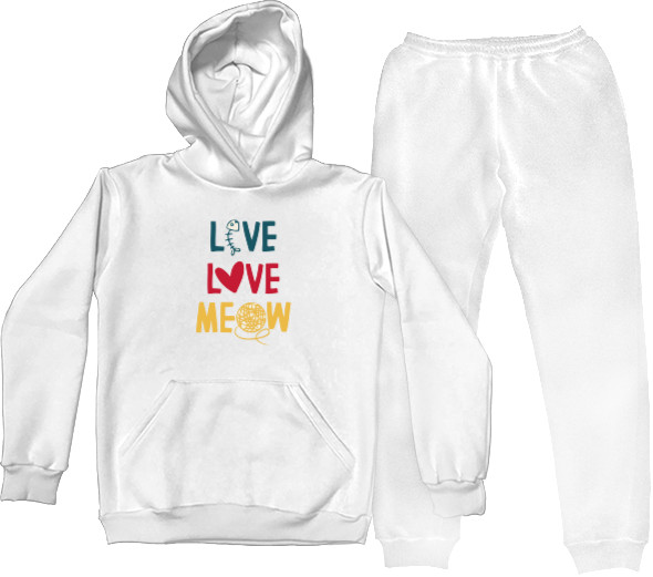 Sports suit for women - Live Love Meow - Mfest