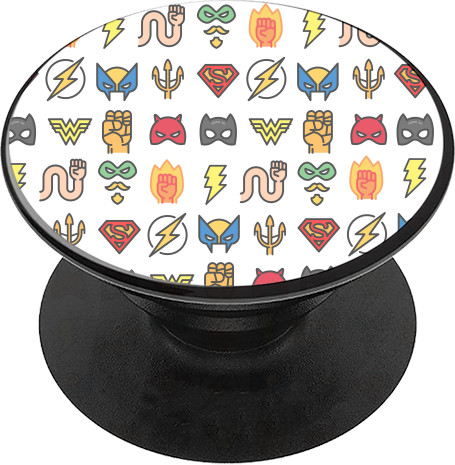 PopSocket Підставка для Телефону - Superhero pattern - Mfest