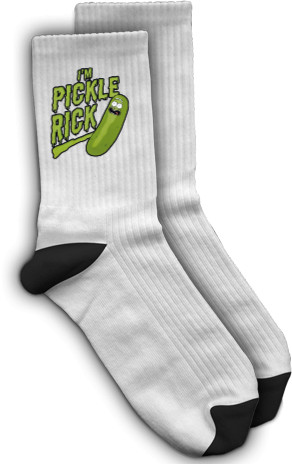 Socks - I'm Pickle Rick - Mfest