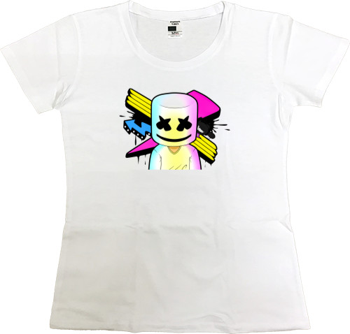 Women's Premium T-Shirt - Marshmello 23 - Mfest