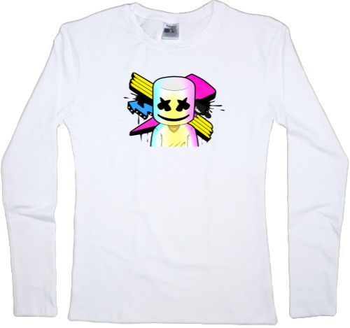 Women's Longsleeve Shirt - Marshmello 23 - Mfest