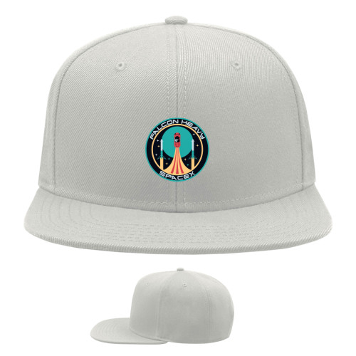 Snapback Baseball Cap - Falcon heavy spacex - Mfest