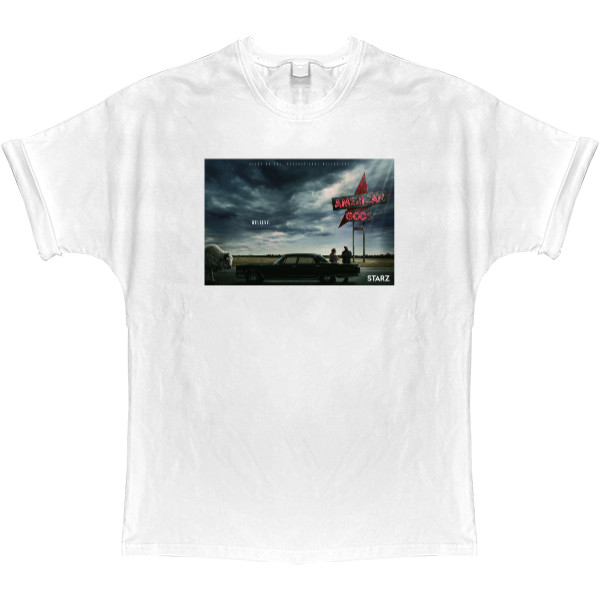 T-shirt Oversize - American Gods 5 - Mfest