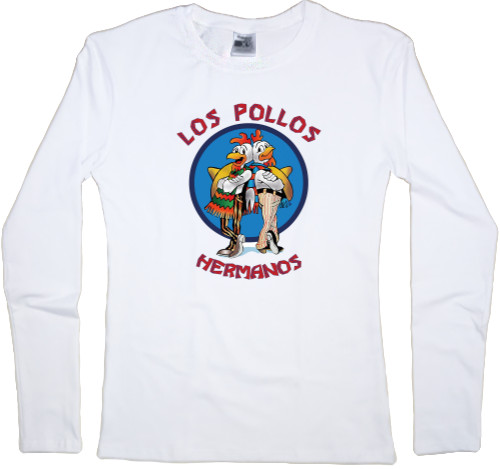 Лонгслив Женский - Los Pollos Hermanos - Mfest