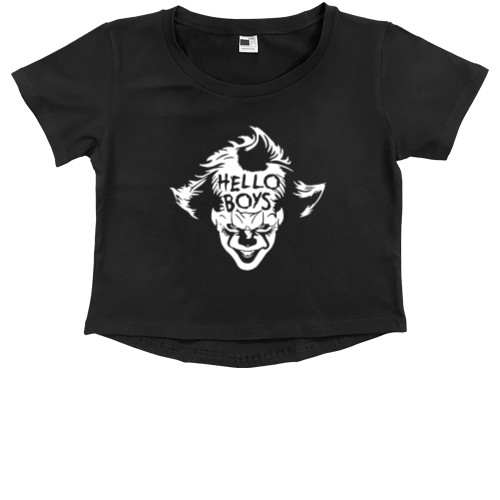 Kids' Premium Cropped T-Shirt - Pennywise - Mfest