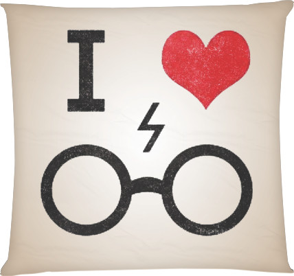 Square Throw Pillow - Harry Potter Shuttered memories - Mfest