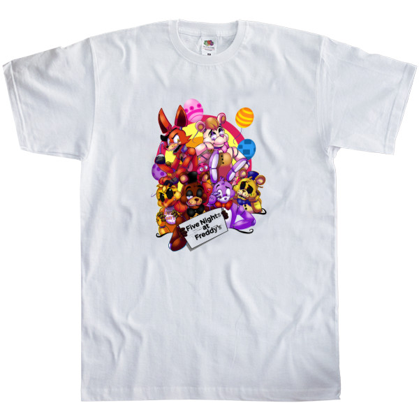 Men's T-Shirt Fruit of the loom - FIVE NIGHTS AT FREDDY'S 3 - Mfest