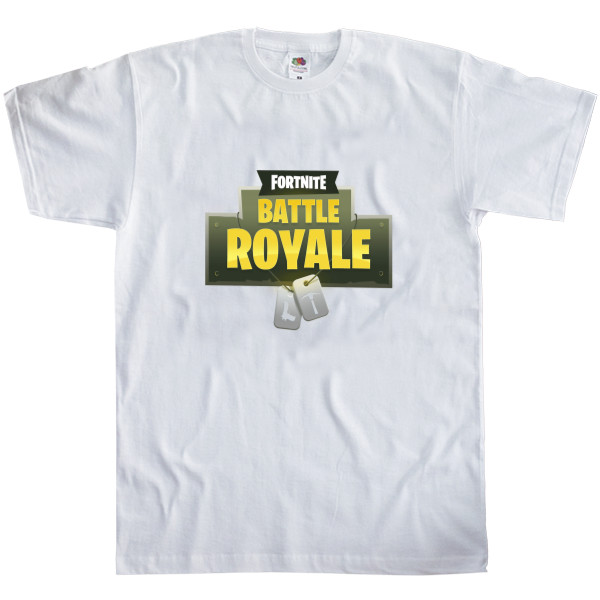 Men's T-Shirt Fruit of the loom - Fortnite battle royale - Mfest