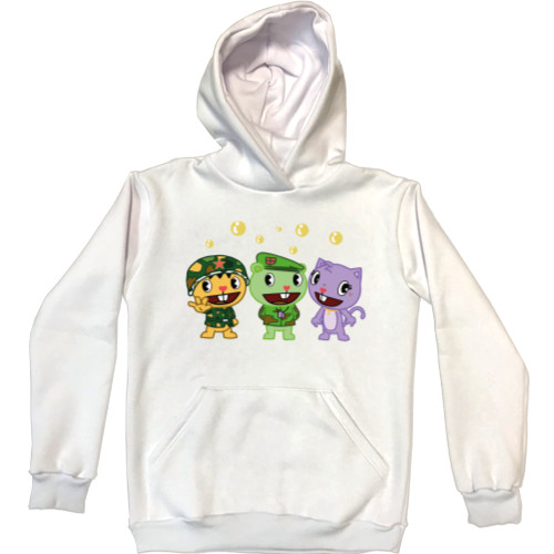 Unisex Hoodie - happy tree friends - Mfest