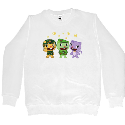 Women's Premium Sweatshirt - happy tree friends - Mfest